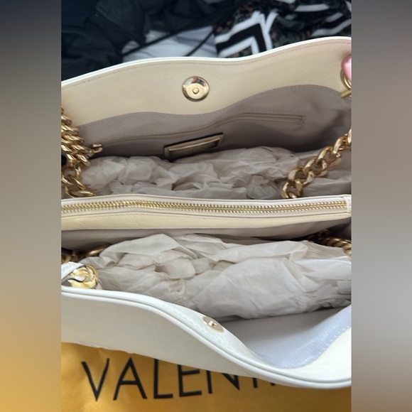 Mario Valentino Luisa Embossed Leather Shoulder Bag - Picture 2 of 2